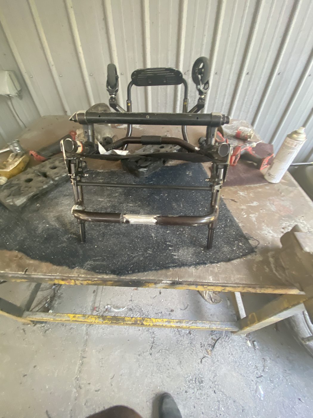 Repaired Wheelchair